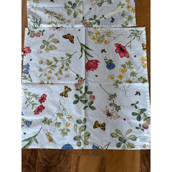 Park Design Wildflower Print Cotton Napkin Set Of 5 NWOT - Picture 4 of 8
